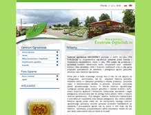 Tablet Screenshot of macedonscy.pl